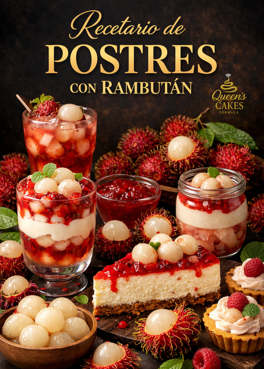 Recetario de Postres con Rambután (FAVOR LEER DESCRIPCIÓN)