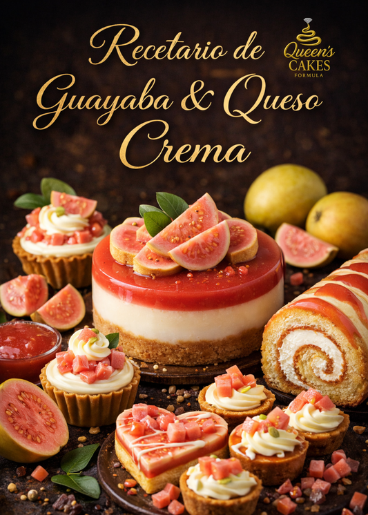 Recetario de Guayaba & Queso Crema (FAVOR LEER DESCRIPCIÓN)