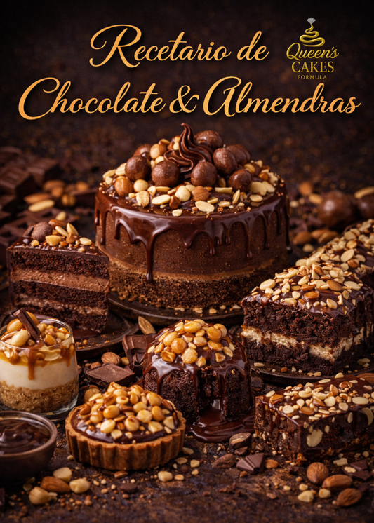 Recetario de Chocolate & Almendras (FAVOR LEER DESCRIPCIÓN)