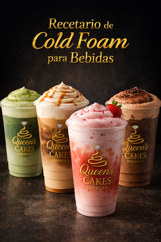 Recetario de Cold Foam para Bebidas Vol.2 “NEW” (FAVOR LEER DESCRIPCIÓN)