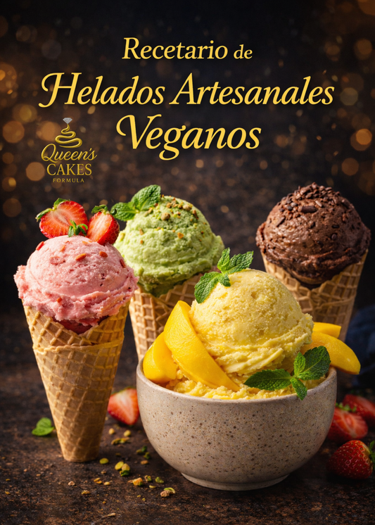 Recetario Helados Artesanales Veganos “NEW” (FAVOR LEER DESCRIPCIÓN)