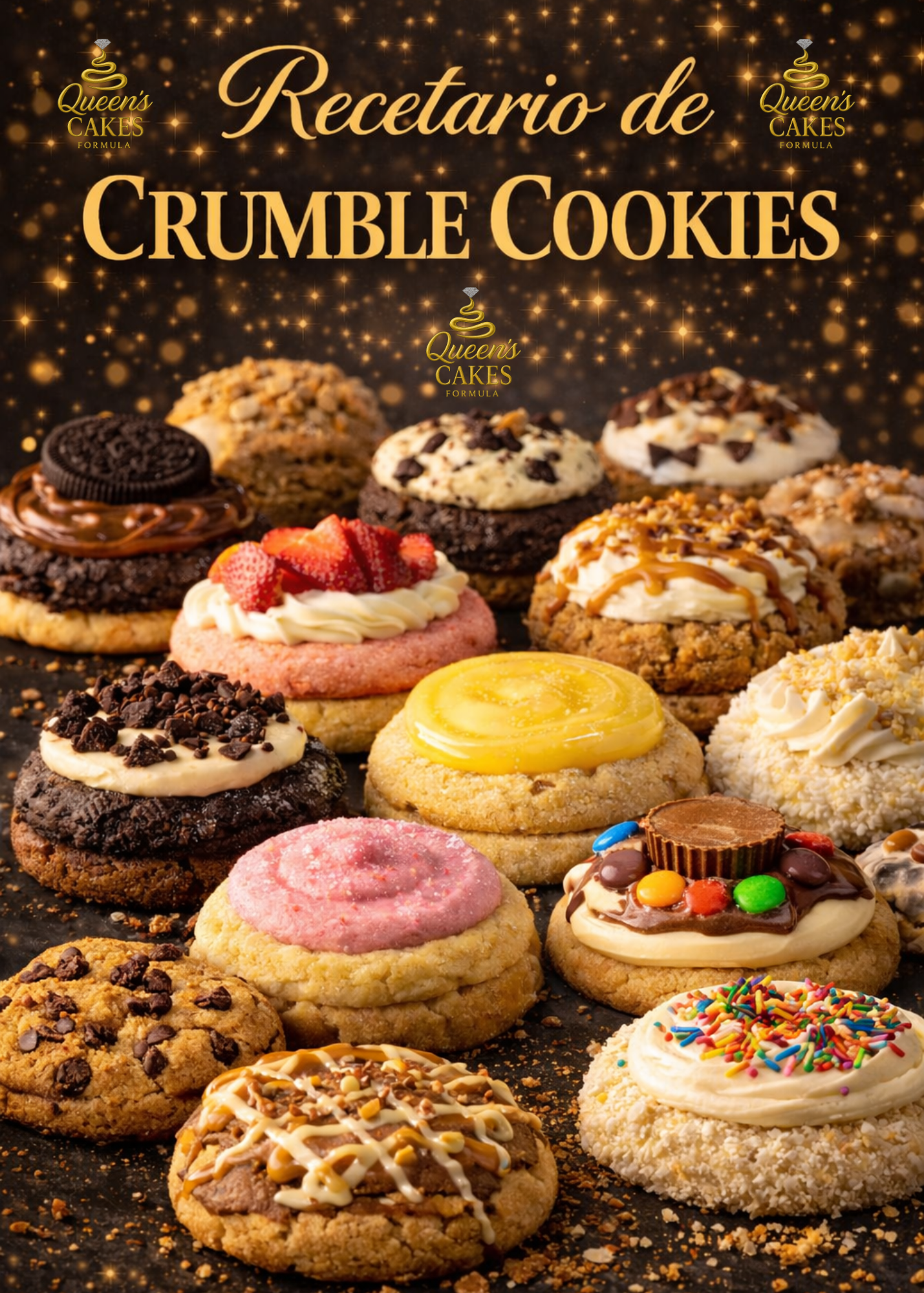 Recetario de Crumble Cookies Vol.2 (FAVOR LEER DESCRIPCIÓN)