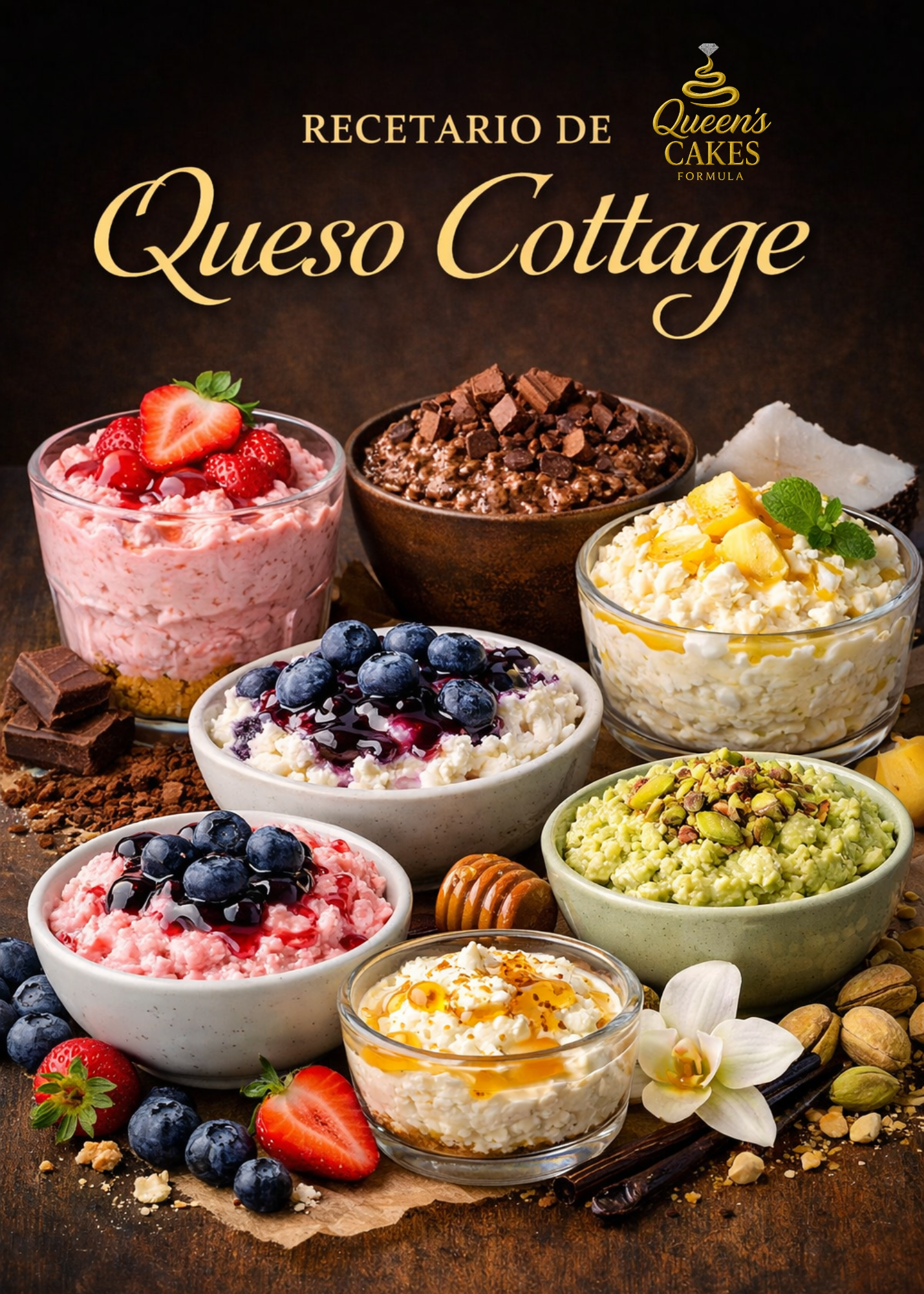 Recetario de Queso Cottage Vol.2 “NEW” (FAVOR LEER DESCRIPCIÓN)