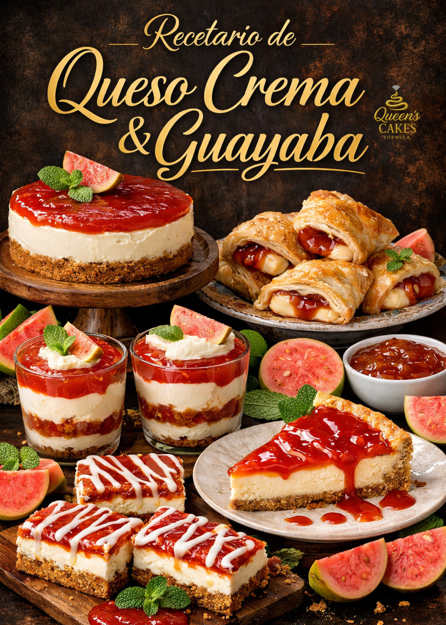 Recetario de Queso Crema & Guayaba “NEW” (FAVOR LEER DESCRIPCIÓN)