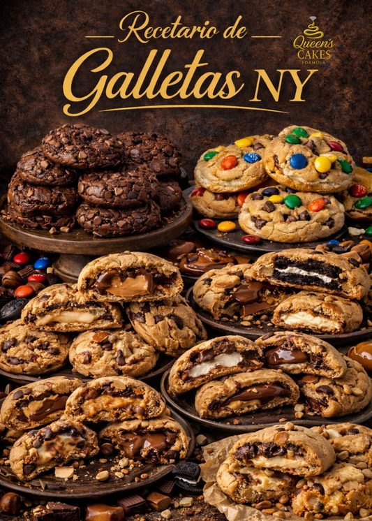 Recetario de Galletas NY Vol.2 “NEW” (FAVOR LEER DESCRIPCIÓN)