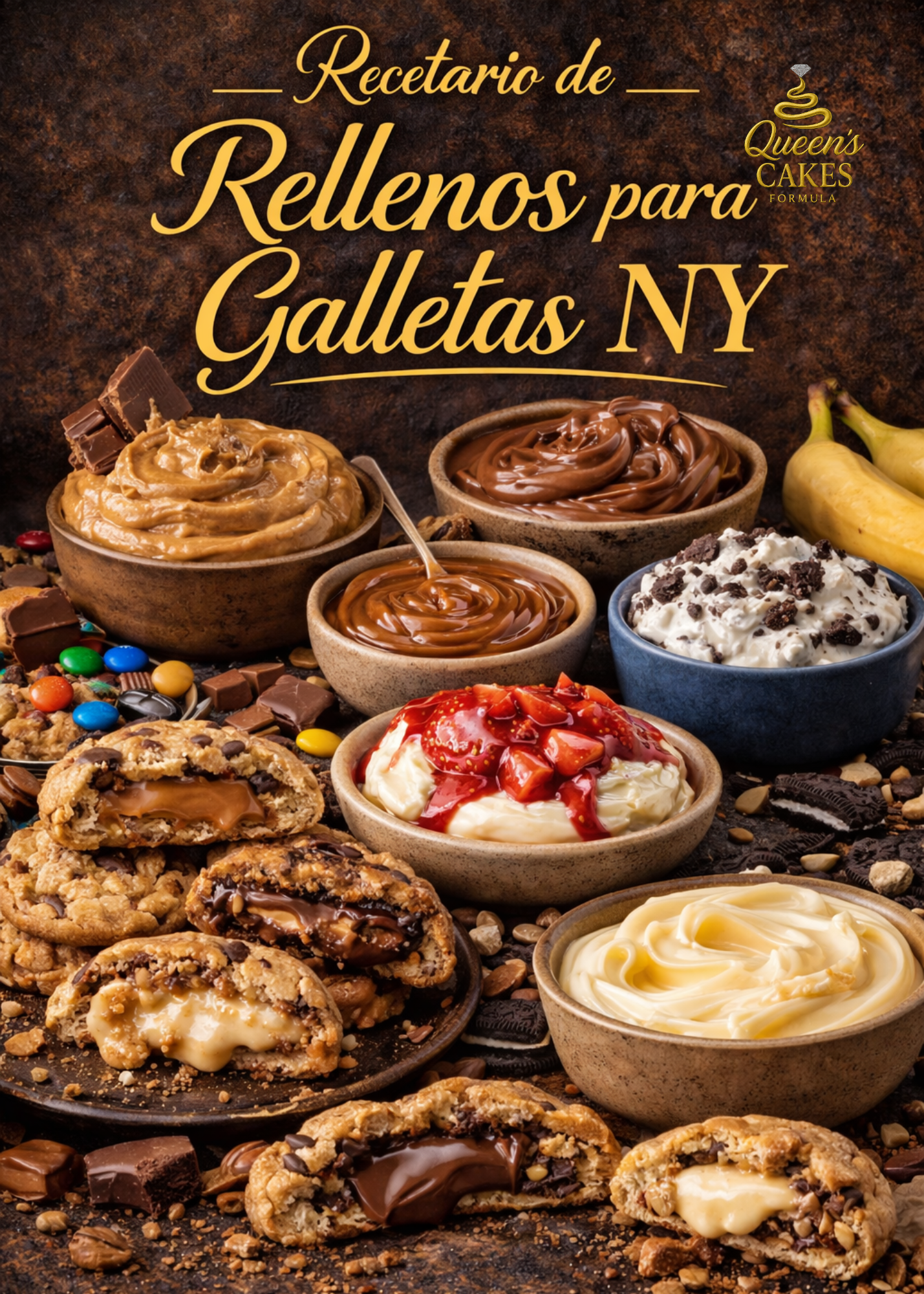 Recetario de Rellenos para Galletas NY Vol.2 “NEW” (FAVOR LEER DESCRIPCIÓN)