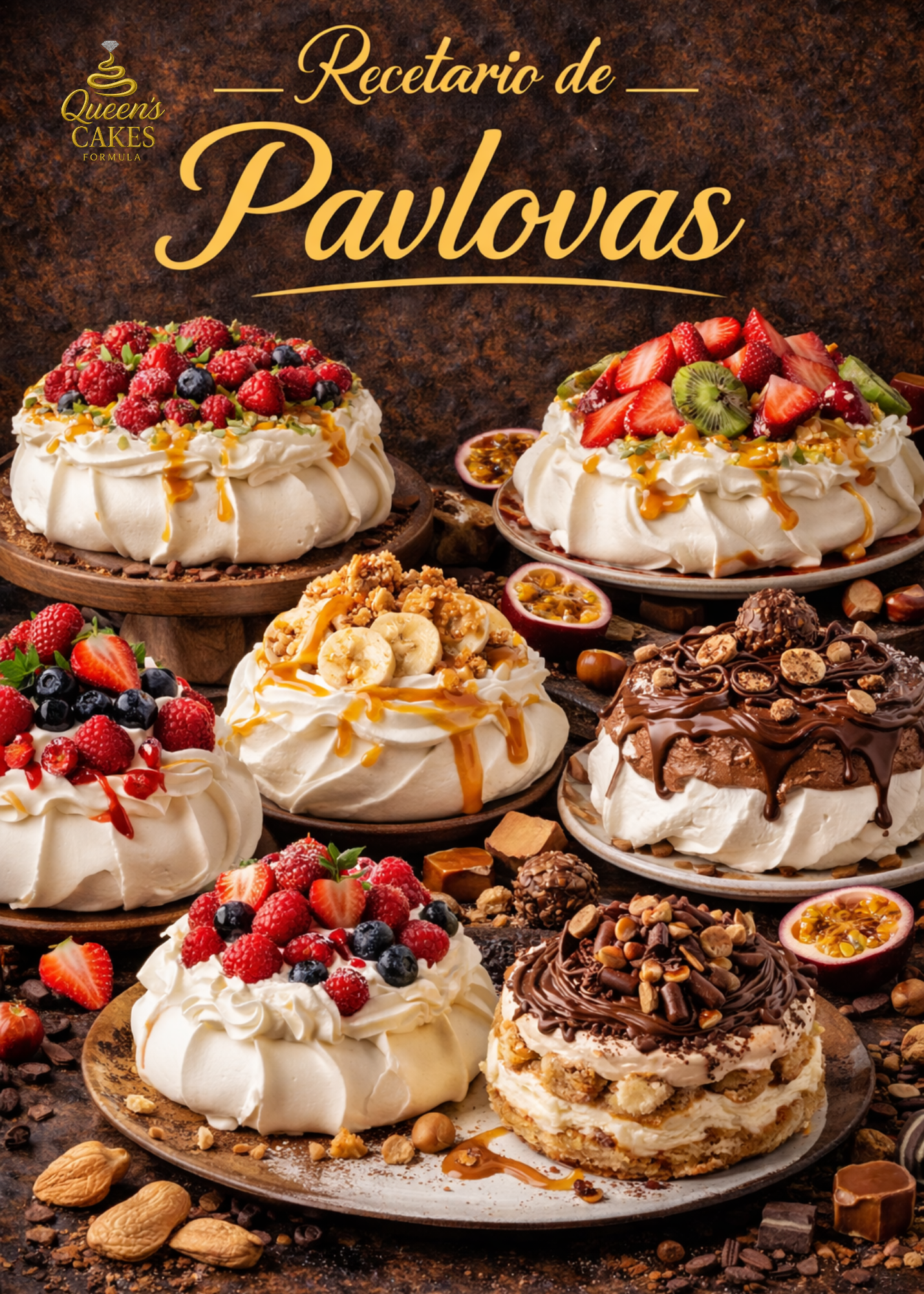 Recetario de Pavlova (FAVOR LEER DESCRIPCIÓN)