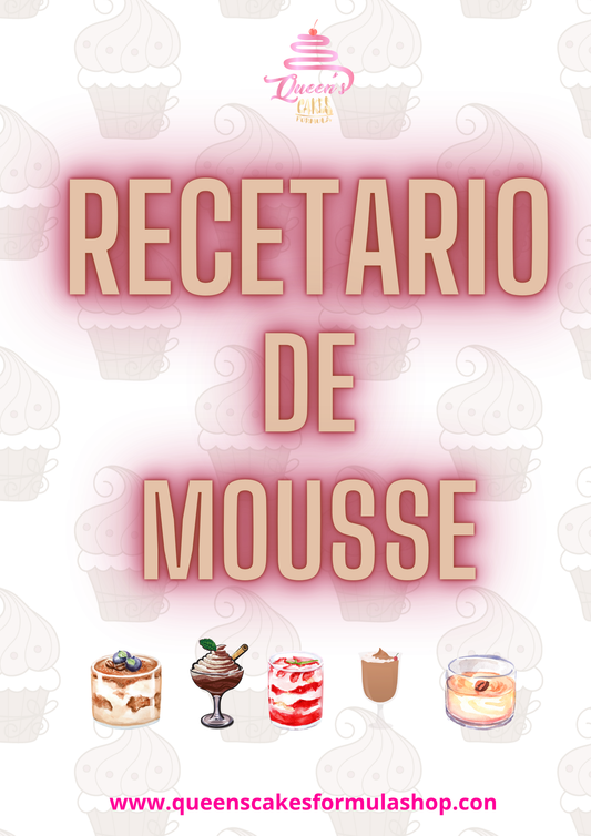 Recetario de Mousse (FAVOR LEER LA DESCRIPCIÓN)