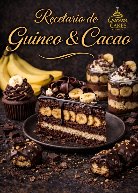 Recetario de Guineo & Cacao (FAVOR LEER DESCRIPCIÓN)