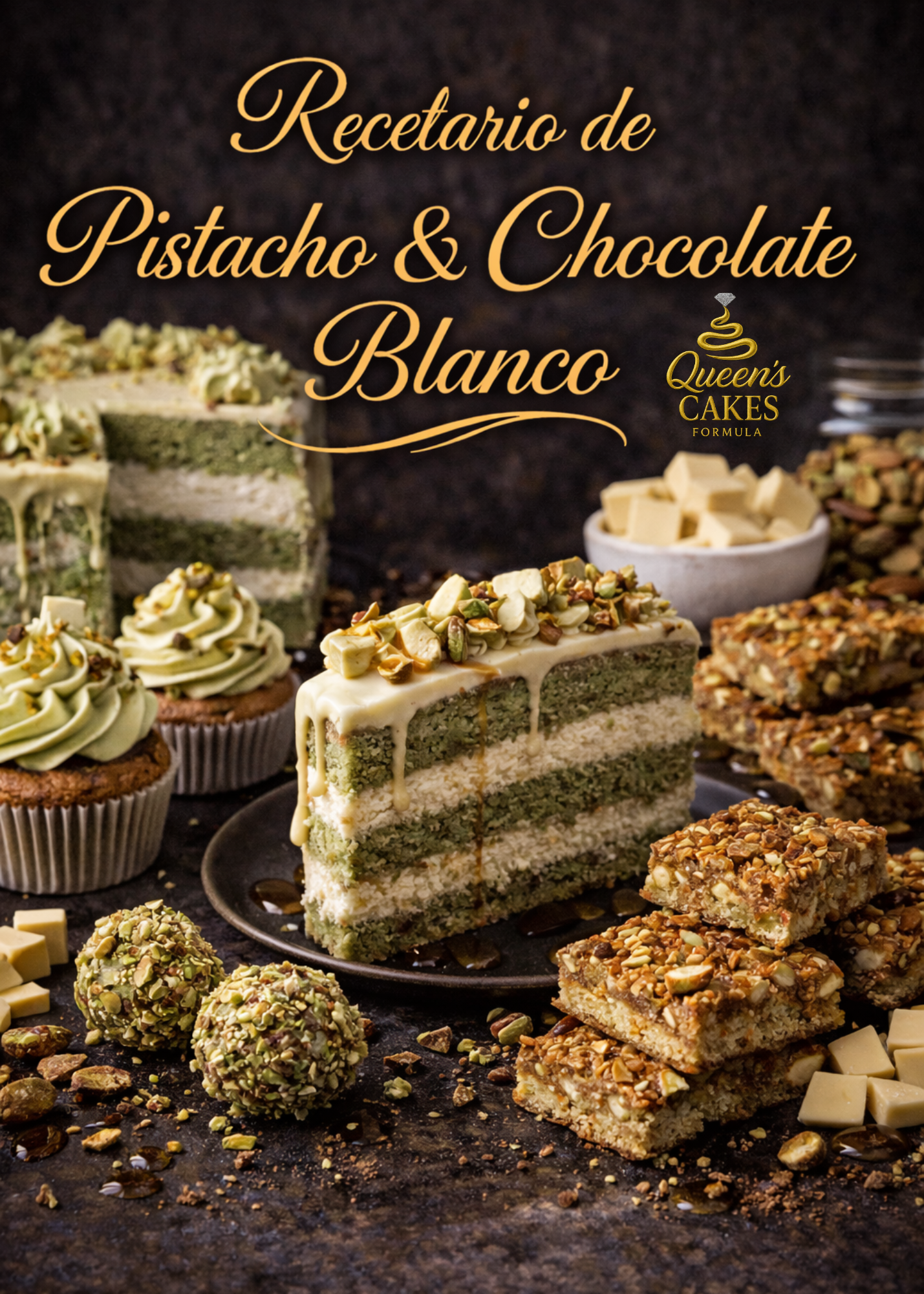Recetario de Pistacho & Chocolate Blanco (FAVOR LEER DESCRIPCIÓN)