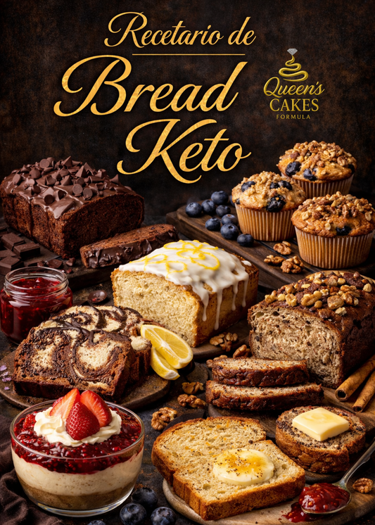 Recetario de Bread Keto Vol.2 “NEW” (FAVOR LEER DESCRIPCIÓN)
