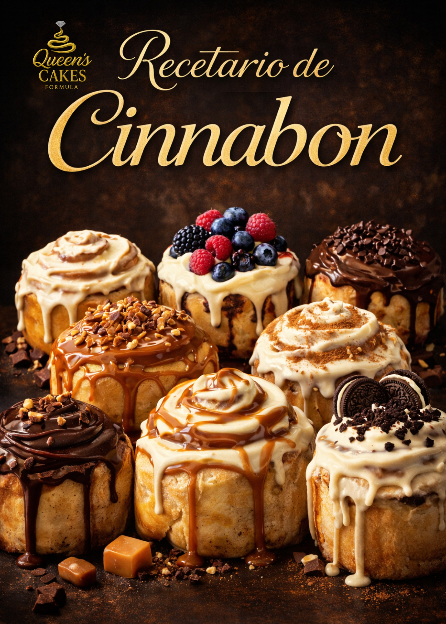 Recetario de Cinnabon Vol.2 “NEW” (FAVOR LEER DESCRIPCIÓN)