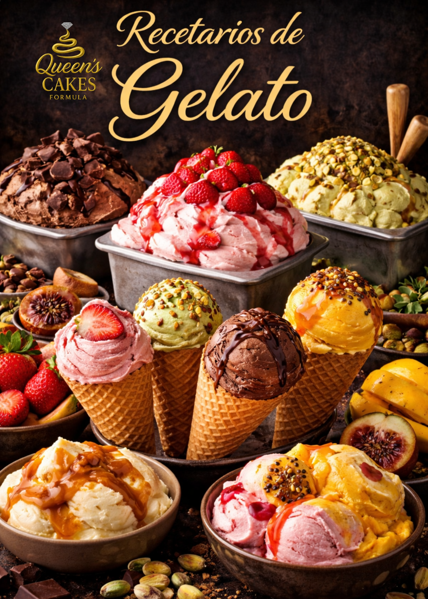 Recetario de Gelato Vol.2 (FAVOR LEER DESCRIPCIÓN)