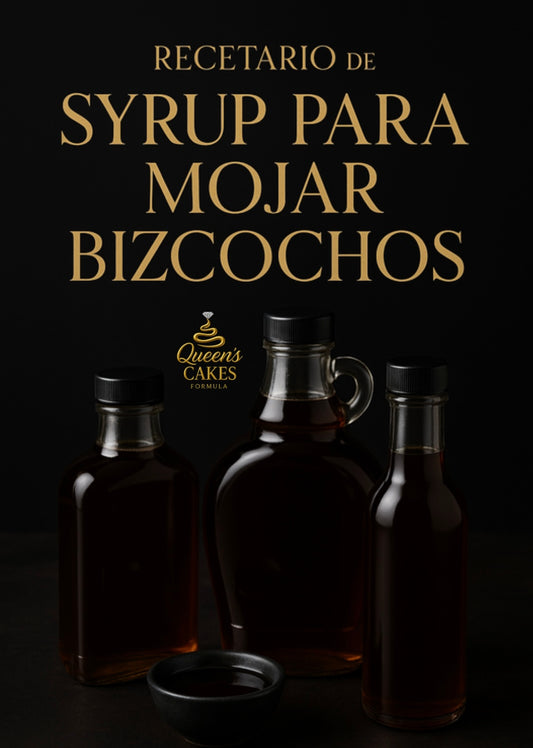 Recetario de Syrup para Mojar Bizcochos Vol.2 “NEW” (FAVOR LEER DESCRIPCIÓN)