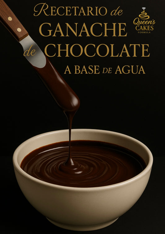 Recetario de Ganache de Chocolate a Base de Agua Vol.2 “NEW” (FAVOR LEER DESCRIPCIÓN)