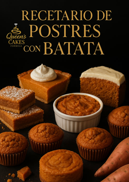 Recetario de Postres con Batata “NEW” (FAVOR LEER DESCRIPCIÓN)
