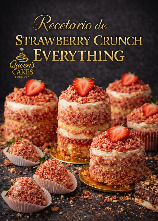 Recetario Strawberry Crunch Everything (FAVOR LEER DESCRIPCIÓN)