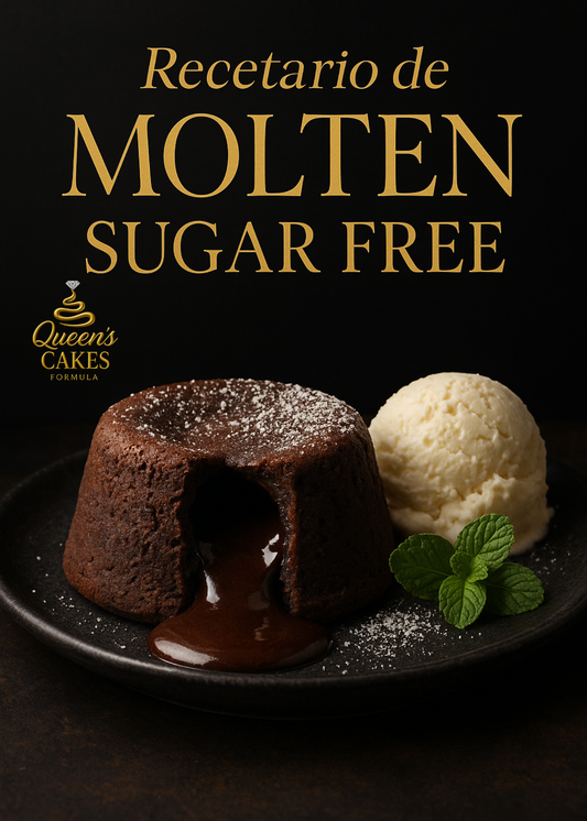 Recetario de Molten Sugar Free Vol.2 “NEW” (FAVOR LEER DESCRIPCIÓN)